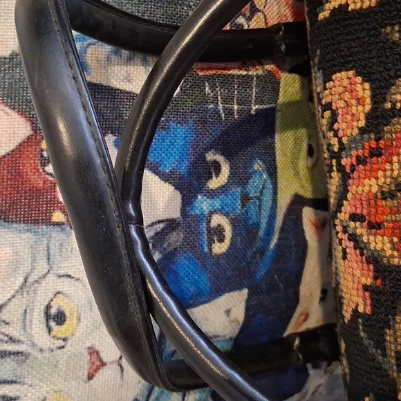 Carpet Handbag - Vintage 50s To 1960 - Picture 7 of 10